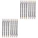 Beavorty 16 pcs A Professional Tool Girls Pencil in Women Makeup for with Pencils Eyebrow -in- Built-in