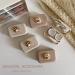 Capmore Portable Dust-Density Mini Eye Lens Travel Box - Cute Khaki Contact Lens Container & Storage Case - Perfect for Travel - Buy Online on GoSupps.com