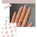 24pcs Long Oval Press on Nails - Colorful Edge False Nails for Women - Full Cover Fake Nails for Nail Art - Buy Online on GoSupps.com