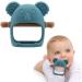 Koala Teething Toys for Babies 0-6 Months  Glue-Free Handle Baby Teething Toys  Never Drop Baby Chew Toys for 1+ Months Infants Babies Soothing Pacifier Sucking Needs Baby Toys  Navy Blue