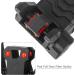 Aecktech Green & Red Full Dots Polymer Fiber Optics Iron Sights Set - Front & Rear | Black - Buy Online on GoSupps.com