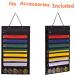 Karate Martial Arts Belts Storage Organizer - Holds 8 Belts & 5 Medals | Durable Black Taekwondo Belt Display - Buy Online on GoSupps.com