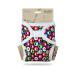 Petit lulu size 2 Prefold pul overstates with tabs (5-16 kg) Klett One Size diaper overpotes baby diaper pants washable & waterproof cloth diapers Made in EU (colorful hearts)