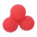 uxcell 4pcs Reusable Laundry Dryer Balls Vinyl Drying Balls for Reduce Wrinkles Static Fabric Softener Reduce Drying Time Save on Energy Rose Red