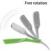 Buy SYH & AQYE Stainless Steel Shaver Holder - Professional Cut Throat Manual Shavette for Hairdressers - Salon Quality (Green) - International Shipping Available - Buy Online on GoSupps.com