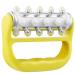 Myorelease Lymphdrainage massager (yellow) ultimate fascia and scar tissue massager personal hand massage scooter for legs from Cozlow Hand Massager