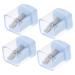 FOMIYES 4pcs Pencil Sharpener Manual Pencil Sharpener Mini Lipsticks Pencil Eyeliner Pocket Pencil Sharpeners Hand Pencil Sharpener Women Pen Sharpener Eyeliner Pencil Sharpener Miss Abs