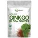 Raw Organic Ginkgo Biloba Powder, 8 Ounce (18 Months Supply), Filler Free, Supports Brain Function and Mental Alertness, No GMOs and Vegan Friendly