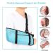 Adjustable Arm Sling with Waist Strap - Shoulder Immobilizer for Injury Support & Fractured Bones - Left & Right Arm - Buy Online on GoSupps.com