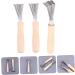 Gatuida Lot De 3 R teaux Nettoyeurs De Brosse Cheveux Outil Petite Taille En Plastique Solide Pour Usage Domestique Et Voyages Nettoyage Des Poils De Peignes Et Brosses - Buy Online on GoSupps.com