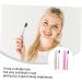 2pcs Soft Travel Toothbrush Set with Toothpaste - Assorted Colors - Eco-Friendly PP Material - Buy Online on GoSupps.com