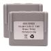 Pack of 2 68300900 Battery 3.6V 68300900 Rechargeable Ni-Mh Battery for HETRONIC Remote Contro lGrey