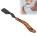 Straight Edge Razor Blade Holder - Premium Wooden Handle Beard Razor for Men | Safe & Sharp Manual Shaving (Blades Not Included) - Buy Online on GoSupps.com