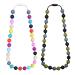 Chew Necklaces for Sensory Kids  2PCS Silicone Chewy Necklace for Autistic Children Chewing Teething  Silicone Teether for Boys Girls with Autism Biting