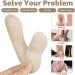 Xshum Heel Inserts 4-Pairs - Prevent Heel Slip and Blister, Shoe Inserts Liners for Loose Shoes, Heel Protectors Cushions - Women and Men (Apricot+Black) - Buy Online on GoSupps.com