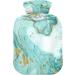 Marble Hot Water Bottle with Cover - 1L Pain Relief for Hands & Feet | Heat & Cold Therapy - Buy Online on GoSupps.com