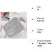 2L Large Grey Fluffy Hot Water Bottle with Zipper Cover - Furry Faux Fur, Pain Relief, Easy On/Off - Ideal Gift for Men & Women - Buy Online on GoSupps.com