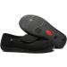 Men's Wide Diabetic Shoes | Spring/Autumn Comfort Shoes for Swollen & Sensitive Feet | Black, Size 9 - Buy Online on GoSupps.com
