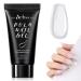 Clear Poly Nail Gel, Aubss 60g Poly Gel Extension Gel Clear Builder Nail Gel for Nail Beauty, Poly Gel Nail Builder Nail Trendy Nail Art Design Salon DIY at Home for Nail Art Beginner & Professional