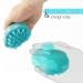 Silicone Shampoo Brush Scalp Massager for Hair Growth - Light Blue - Men, Women, Kids, Pets - Buy Online on GoSupps.com