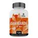 EBYSU Ashwagandha Supplement (120 Capsules) Ashwagandha with Black Pepper Extract Traditionally Used in Ayurveda Ashwagandha Capsule for Nervine Tonic Sleep Aid & Memory Enhancement 650mg