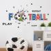 ANHUIB Football Wall Stickers - Boys Bedroom Decor | Soccer Sport Decal for Kids Room | Classroom Wall Decoration and Accessories - Buy Online on GoSupps.com