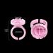 Eyelash Extension Glue Rings 100PCS - Disposable Fanning Cups - Pink MEKK Lash Supplies - Buy Online on GoSupps.com