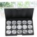 OHPHCALL 2pcs 15 Empty Cosmetic Empty Eyeshadow Case Empty Makeup Travel Makeup Case Estuche De Maquillaje mediumx2pcs Silverx2pcs - Buy Online on GoSupps.com