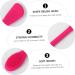 minkissy 2pcs Facial Cleansing Scrubber Manual Silicone Face Cleanser Silicone Facial Massager Silicone Facial Scrubber Facial Cleansing Brush Manual Face Scrubber Cleasing Milk Double Head - Buy Online on GoSupps.com
