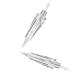 10 PCS Needle Cartridge ONLY For MAX PMU Machine - Not compatible with other machine (Needle Cartridge, 1RL .25mm) Needle Cartridge 1RL .25mm