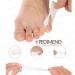 PEDIMEND Silicone Gel Small Toe Bunion Relief Toe Separator - Pinky Toe Alignment/Bunionette Pad - Corns/Callus Relief Wrap - Foot Care - Tailor's Bunion Protector 1 Pair - Buy Online on GoSupps.com