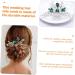 Didiseaon Bridal Comb Hair Decorations Bride Hair Clip Hair Teasing Comb Decorative Hair Clips Hair Side Comb Rhinestone Hair Clip Accessories The Side Alloy Dinner Party Hair up - Buy Online on GoSupps.com