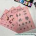 Face Painting Practice Board - Reusable Body Paint Templates & Exercise Sheets for Skill Development | HNShining - Buy Online on GoSupps.com