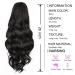 ORSUNCER Black Ponytail Extension Claw Clip - Long Curly Wavy Hairpiece for Women - Buy Online on GoSupps.com
