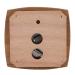 2-in-1 Sauna Thermometer Hygrometer | Cedarwood Thermo-Hygrometer | Premium Sauna Accessories for Accurate Temperature & Humidity Control - Buy Online on GoSupps.com