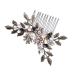Ipetboom 1pc Bridesmaids Accessories Bride Comb Rhinestone Comb Wedding Hair Clips Bridal Hair Comb Gold Headpiece Comb for Bride Tiara Rhinestone Hair Comb S870 Wedding Accessories Fashion