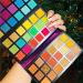 DUnLap Beauty Palette 72 Colors Matte Glitter Eyeshadow Palette Colorful Eyeshadow Neon Eye Pigments Christmas Makeup Palette Professional Eyeshadow Palette 1PC - Buy Online on GoSupps.com