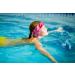 Waterproof Swimming Headband - Rose Medium - Ear Guard for Babies to Adults - Prevent Swimmer's Ears - Elastic Swim Hair Guard - Includes Earplugs - Pack of 1 - Buy Online on GoSupps.com