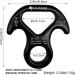 Peak Rescue Figure 8 Descender - Aluminum Alloy Black | 30kN - Climbing Gear for Rock Climbing & Rigging - Buy Online on GoSupps.com