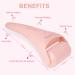SETUPA Ice Roller for Face - Cold Facial Massager for Eye Puffiness, Migraine, and Wrinkles - Pack of 2 (Pink & Blue) - Buy Online on GoSupps.com