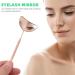 COHEALI Eyelash Mirror - Large Half Moon Vanity Makeup Mirror for Eyelash Extensions & Beauty Tools | Golden Finish - Buy Online on GoSupps.com