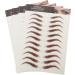 Beavorty 20 Sheets Waterproof Eyebrow Stickers Make up Kit False Eyebrows Eyebrow Tool Transport Wig 4d - Buy Online on GoSupps.com