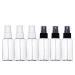 6Pcs 50ml Spray Bottle Empty Plastic Fine Mist Travel Atomiser Set with 2 Funnels - Clear Refillable & Reusable Travel Size Bottle Toiletries Liquid Containers for Cosmetic Make-up by JamHooDirect