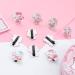 Japanese Character Hair Accessories Set - Kuromi Melody Hair Clips, Cinnamoroll Pompom Purin Hair Ties, Hello Kitty 10pcs - Perfect Gift for Girls - Buy Online on GoSupps.com