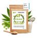 Protein powder vegan bio neutral without soy & chemistry regional from Germany 600g veganes 3k protein without sweetener-protein powder also for low-carb as vegan back protein without sugar