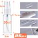 DKBT 25 pc Mini Spray Bottles - 50ml Atomizer for Cosmetics Perfume Body Care & Alcohol - Lightweight & Travel-Friendly - Buy Online on GoSupps.com