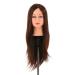 24" Practice Head Hairstyles Training Head Dummy Heads for Hairdressers with Holder Tipo 3
