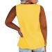 Womens Tank Tops Casual Racer Back Camisole Tshirt Sleeveless Crochet Soft Summer Tees Tunic 1092-eumxw-yellow-f 4XL - Buy Online on GoSupps.com
