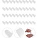 UKCOCO 40 Pcs Cat & Dog Nail Caps - Claw Protection Covers for Cats & Dogs - White 1x0.8cm - Buy Online on GoSupps.com