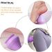 Healeved Portable Massage Globe - Deep Tissue Hand & Back Massager Acupressure Suction Device for Legs - 7.5x7cm Violet - Buy Online on GoSupps.com